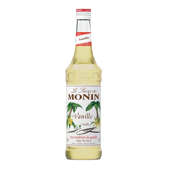 Monin Sciroppo Vaniglia 0,7L — Sciroppo Aromatico Francese — Puro Estratto di Vaniglia