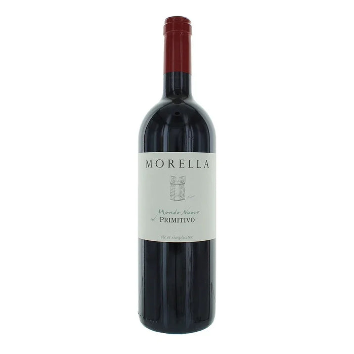 Morella Mondo Nuovo Primitivo Salento IGT 2016 0,75L — Vino Rosso Puglia Primitivo
