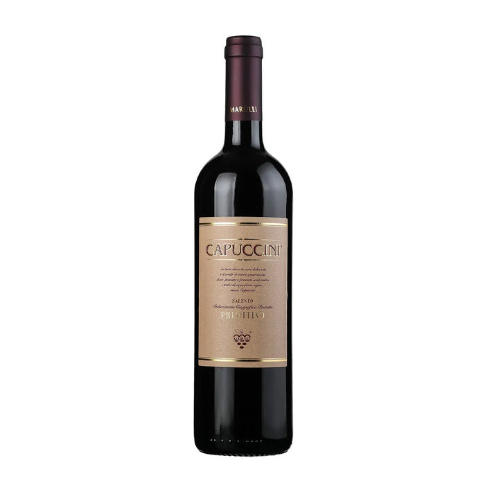 Capuccini Salento IGP Primitivo 2020 Marulli 0,75L — Vino Rosso Puglia Primitivo