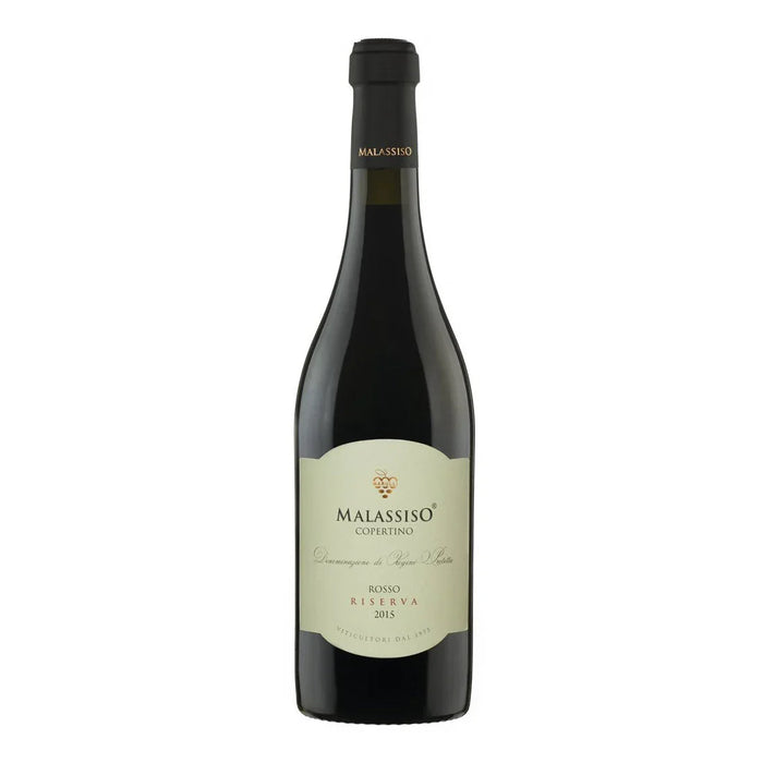Malassiso Riserva Copertino DOP 2018 Marulli 0,75L — Vino Rosso Puglia Primitivo