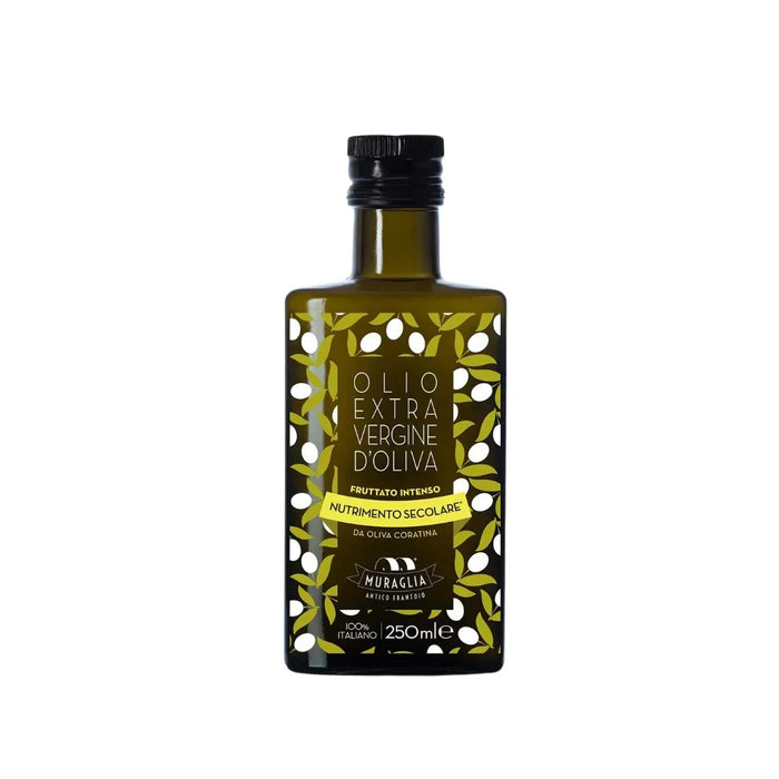 Olio Extra Vergine d'Oliva Essenza Fruttato Intenso Muraglia 0,25L — Olio Puglia — Spremitura a Freddo