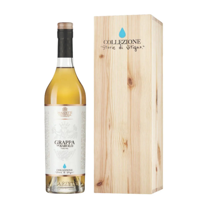 Grappa di Barolo Riserva Storie di Vitigno Mazzetti d'Altavilla 1,5L — Grappa Piemonte