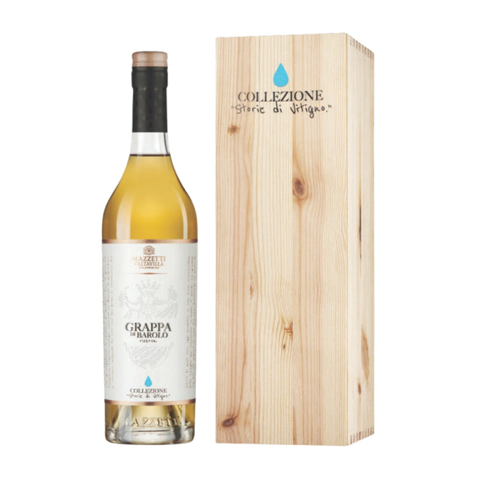 Storie di Vitigno Grappa di Barolo Riserva 1,5L Cassetta Legno- Mazzetti d'Altavilla