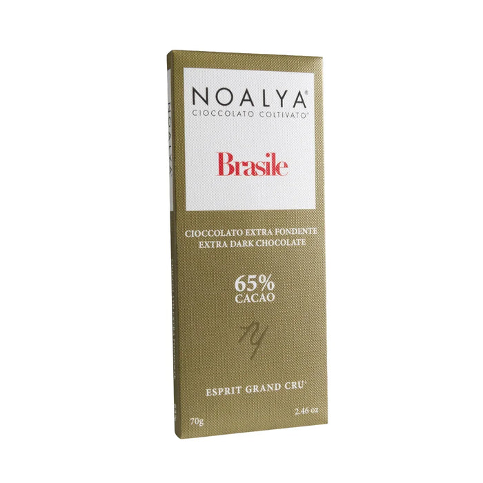 Tavoletta Cioccolato Fondente Brasile 65% Noalya 70g — Cioccolato Artigianale — Cacao Origine Singola
