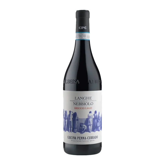 Bricco Lago Nebbiolo Langhe DOC 2024 Cascina Penna-Currado 0,75L — Vino Rosso Piemonte