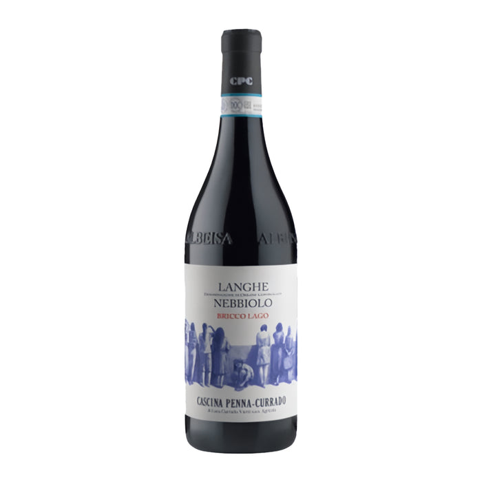 Bricco Lago Nebbiolo Langhe DOC 2024 Cascina Penna-Currado 0,75L — Vino Rosso Piemonte