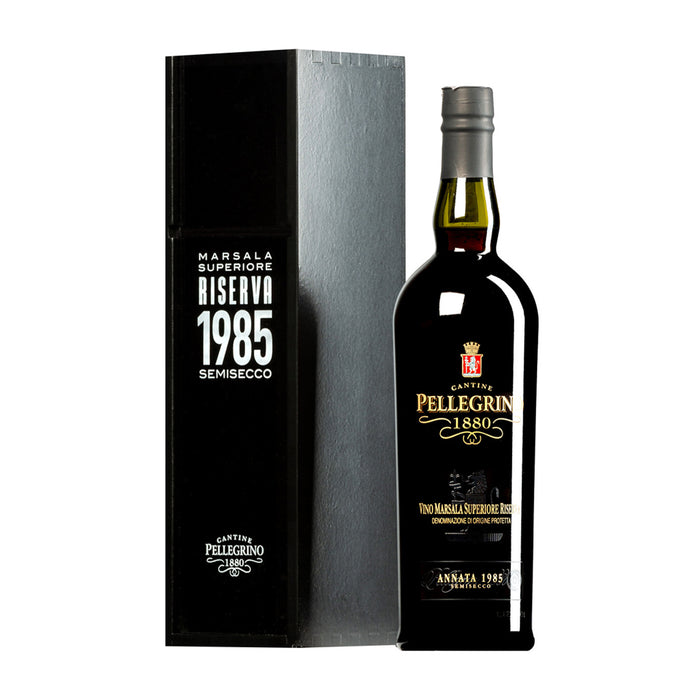 Marsala Ambra Superiore Riserva 1985 Cassetta Legno - Pellegrino