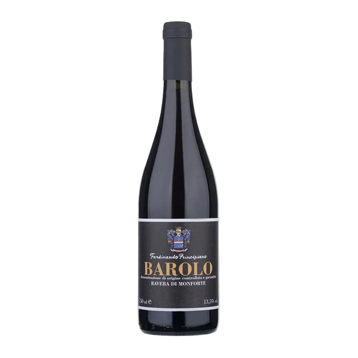 Barolo DOCG Ravera di Monforte 2020 Principiano 0,75L — Vino Rosso Piemonte Nebbiolo