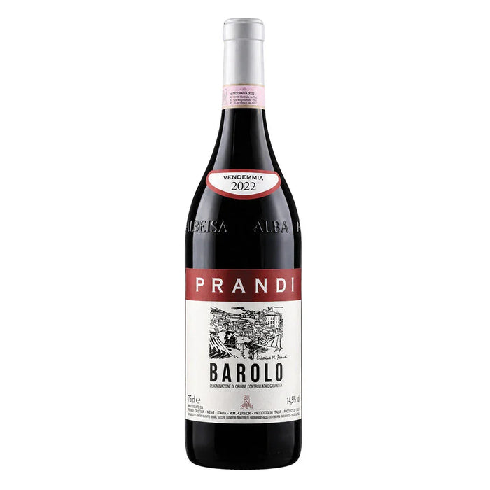 Barolo DOCG 2022 Cristina Prandi 0,75L — Vino Rosso Piemonte Nebbiolo