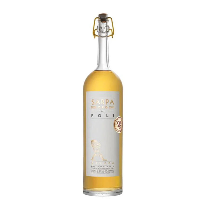 Grappa Sarpa Oro Poli 0,7L — Grappa Italiana