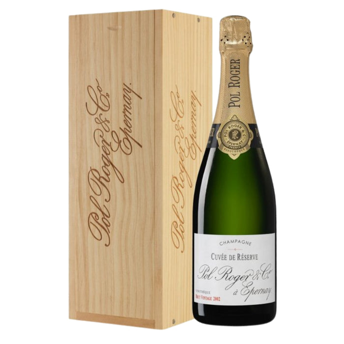 Champagne AOC Brut Vintage 2002 Pol Roger 1,5L Magnum — Champagne Francia — Affinato in Cantina