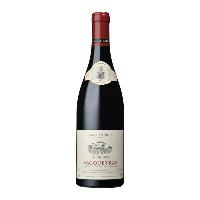 Vacqueyras AOC Les Christins Famille Perrin 0,75L — Vino Rosso Rhône Grenache Syrah