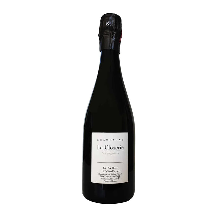 Champagne AOC Blanc de Noirs Extra-Brut La Closerie Les Béguines 2023 Jérôme Prevost 0,75L — Cuvée Dosaggio Zero Champagne