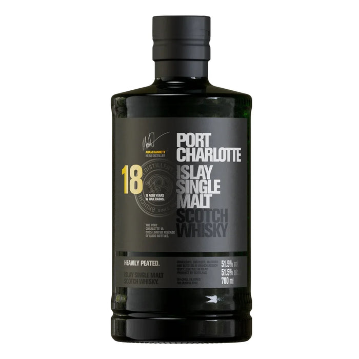 Port Charlotte Islay Single Malt Heavily Peated 10 Years 0,7L — Whisky Islay