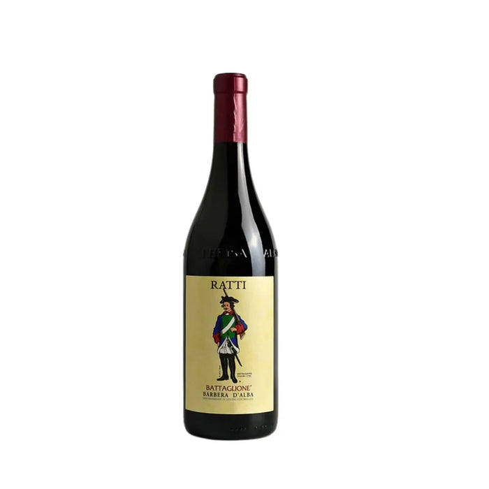 Barbera d'Alba DOC 2023 Ratti 0,75L — Vino Rosso Piemonte Barbera