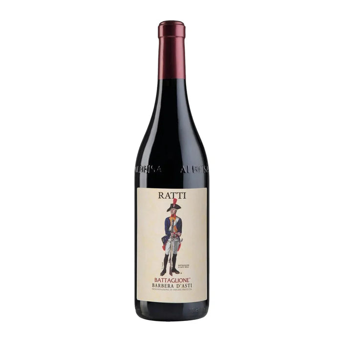 Battaglione Barbera d'Asti DOCG 2023 Ratti 0,75L — Vino Rosso Piemonte Barbera
