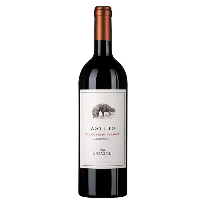Astuto Bolgheri Superiore DOC 2019 Barone Ricasoli 0,75L — Vino Rosso Toscana Cabernet Sauvignon