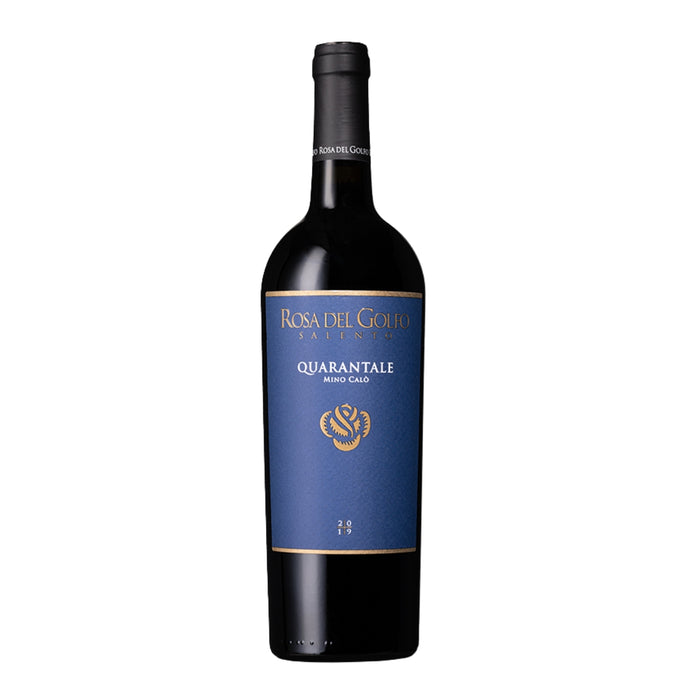Quarantale Riserva Salento IGT 2019 Rosa del Golfo 0,75L — Vino Rosso Puglia Negroamaro