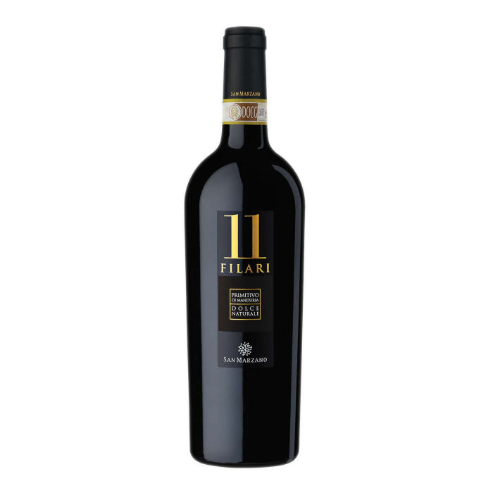 11 filari Primitivo Di Manduria Docg Dolce naturale 2022 0,75 L - San Marzano