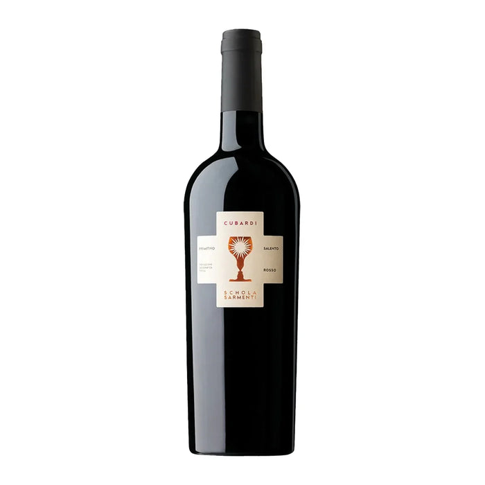 Cubardi Primitivo Salento IGT 2023 Schola Sarmenti 0,75L — Vino Rosso Puglia Primitivo