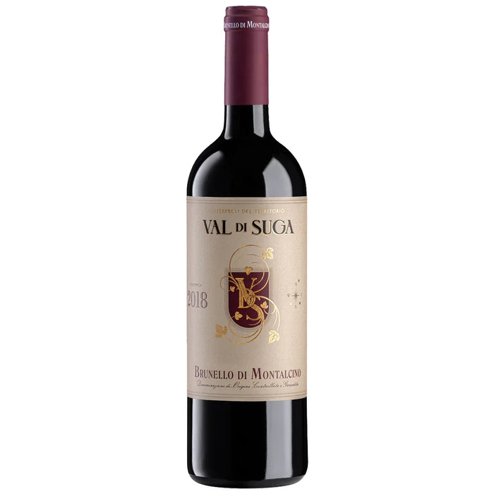Brunello di Montalcino DOCG 2018 Val di Suga 0,75L — Vino Rosso Toscana Sangiovese