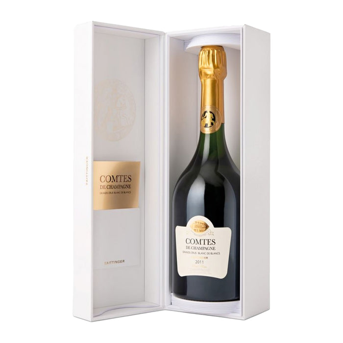 Champagne Comtes de champagne BLANC 2011 c/cofanetto - Taittinger