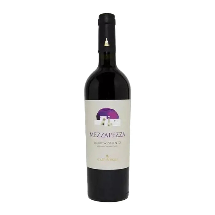 Mezzapezza Primitivo Salento IGP 2022 Trullo di Pezza 0,75L — Vino Rosso Puglia Primitivo Bio
