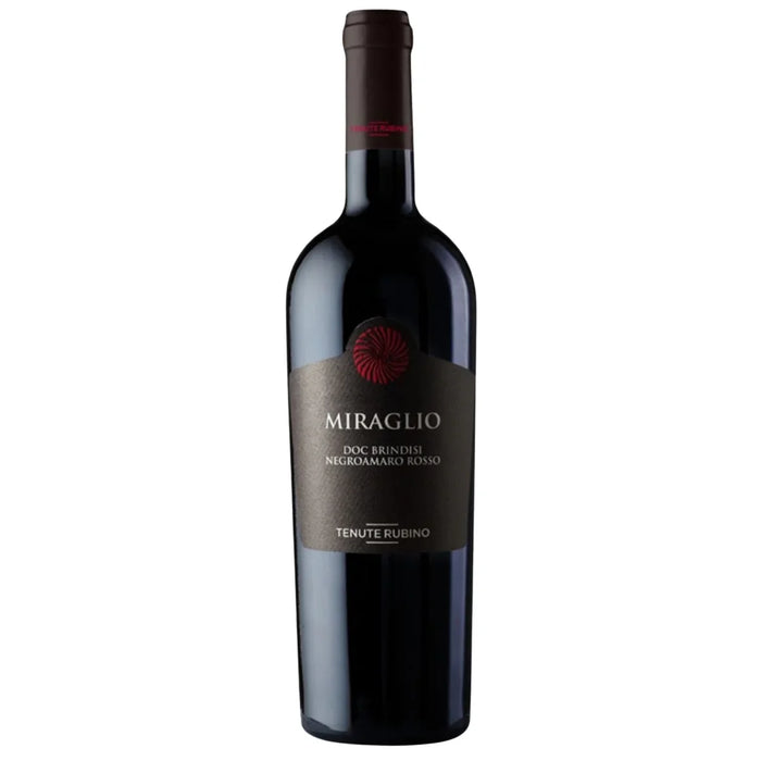 Miraglio Negroamaro Salento IGT 2021 Tenute Rubino 0,75L — Vino Rosso Puglia
