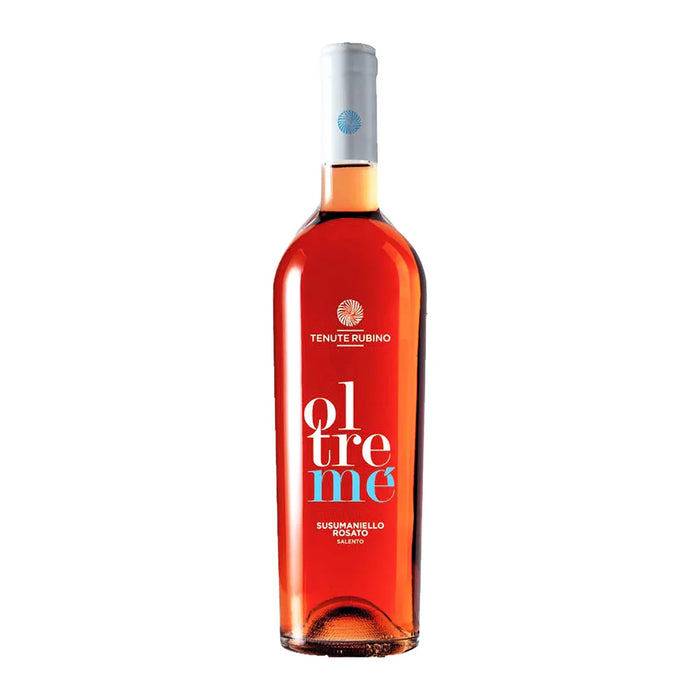Oltremè Susumaniello Rosato Brindisi DOC 2024 Tenute Rubino 0,75L — Vino Rosato Puglia