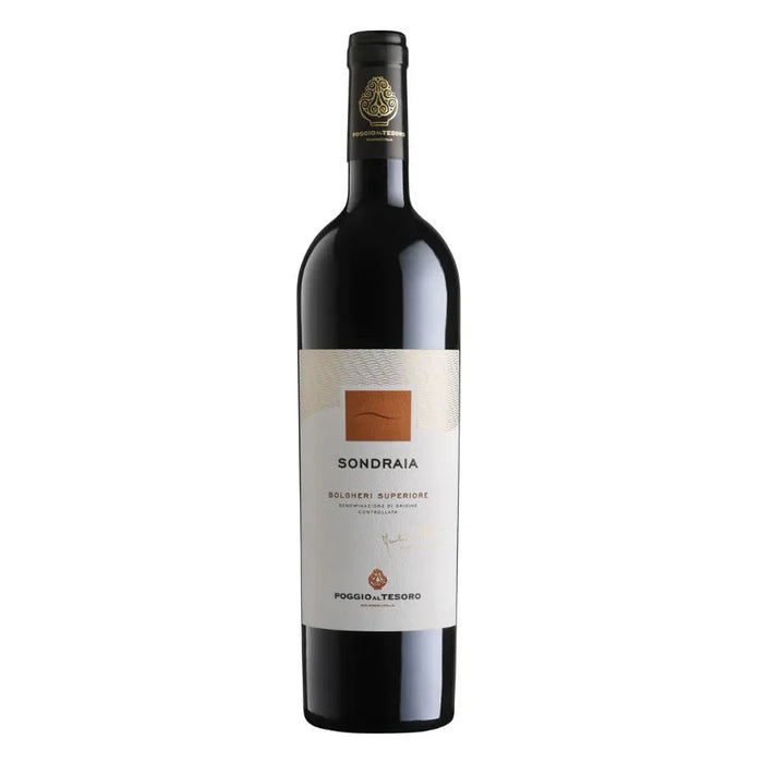Bolgheri DOC Superiore Sondraia 2018 Poggio al Tesoro 0,75L — Vino Rosso Toscana Cabernet Sauvignon