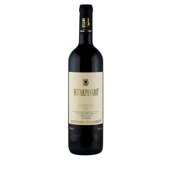 Notarpanaro Salento IGP 2015 Cosimo Taurino 0,75L — Vino Rosso Puglia Primitivo