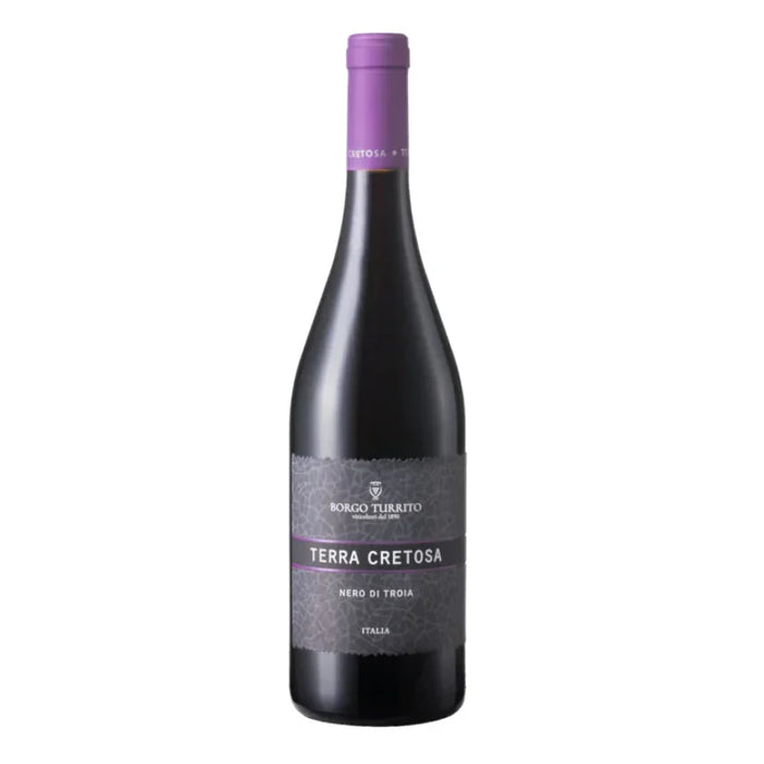 Nero di Troia Terra Cretosa IGP 2020 Borgo Turrito 0,75L — Vino Rosso Puglia