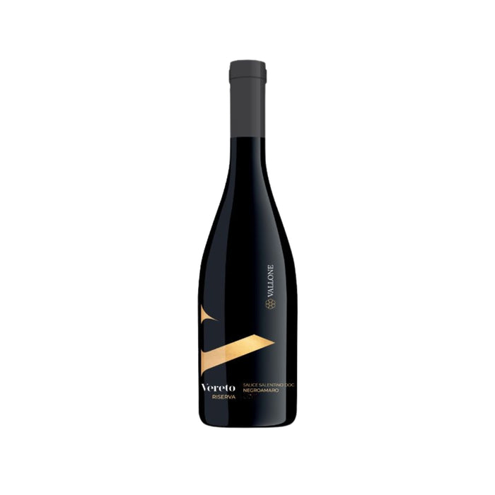 Salice Salentino DOP Riserva 2021 Agricole Vallone 0,75L — Vino Rosso Puglia Negroamaro