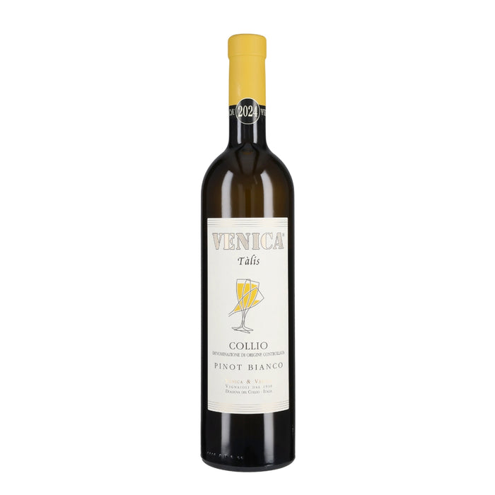 Talis Pinot Bianco Collio DOC 2024 Venica & Venica 0,75L — Vino Bianco Friuli — Pinot Bianco