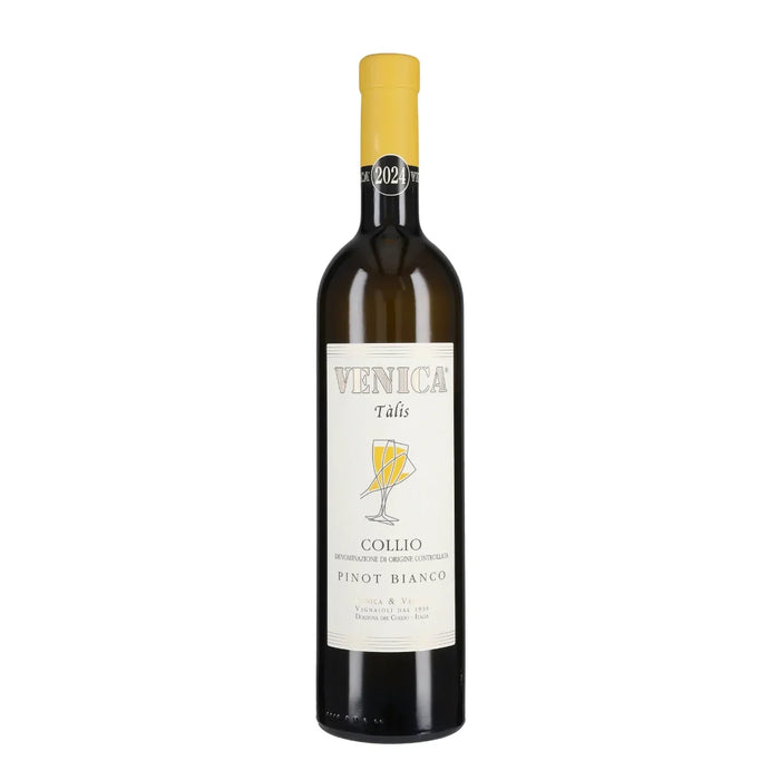 Talis Pinot Bianco Collio DOC 2024 Venica & Venica 0,75L — Vino Bianco Friuli — Pinot Bianco