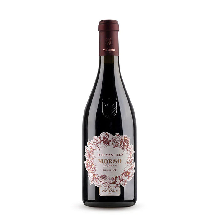 Morso Rosso Susumaniello IGP Puglia 2023 Tenuta Viglione 0,75L — Vino Rosso Puglia Bio
