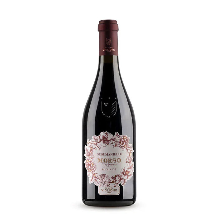 Morso Rosso Susumaniello IGP Puglia 2023 Tenuta Viglione 0,75L — Vino Rosso Puglia Bio
