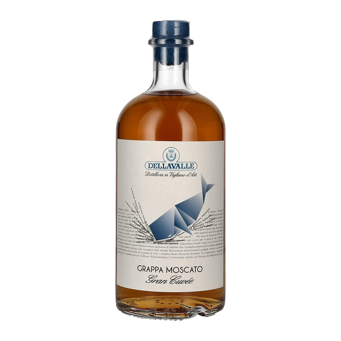 Della Valle Grappa di Moscato 0,7L — Grappa Italiana
