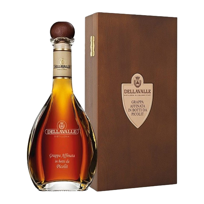 Grappa di Picolit Affinata in Botti Della Valle 0,7L — Grappa Friuli