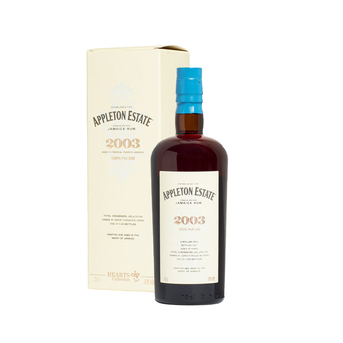 Single Estate Jamaican Rum Appleton Estate 2003 Heart Collection 63° cl 70 - Appleton Estate (Astuccio)