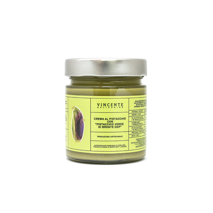 Crema al Pistacchio Verde di Bronte DOP 180g - Vincente Delicacies