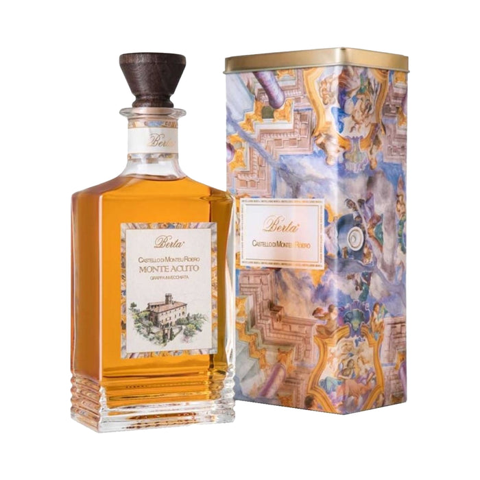 Grappa Monte Acuto Invecchiata Astuccio Latta 70cl - Berta