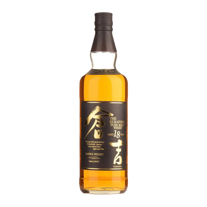 Whisky The Kurayoshi Aged 18 Years Japanese Pure Malt