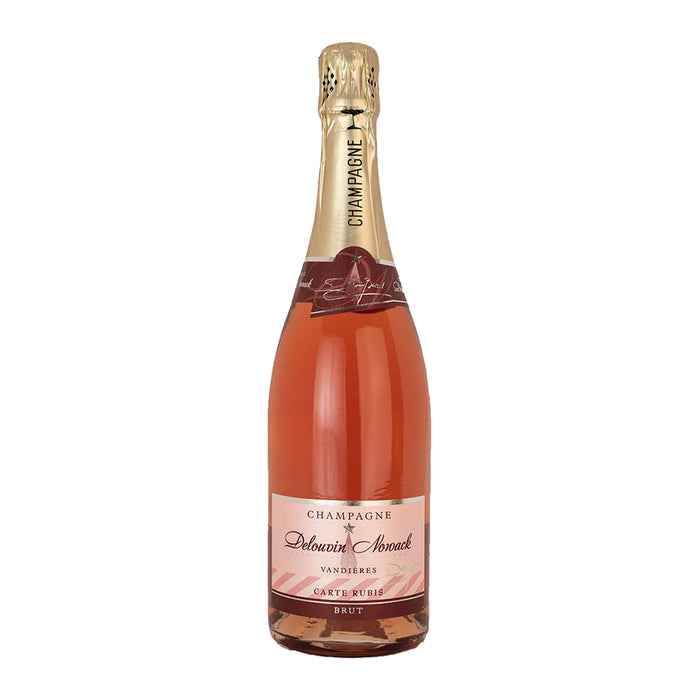 Champagne Carte Rubis Brut Rosé - Delouvin Nowack